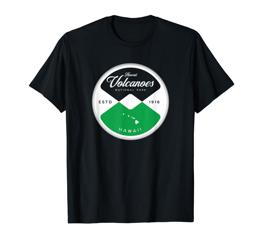 Hawaii Volcanoes National Park Circle T-Shirt - Streetwear Style Unisex - T-Shirt, Sweatshirt, Hoodie