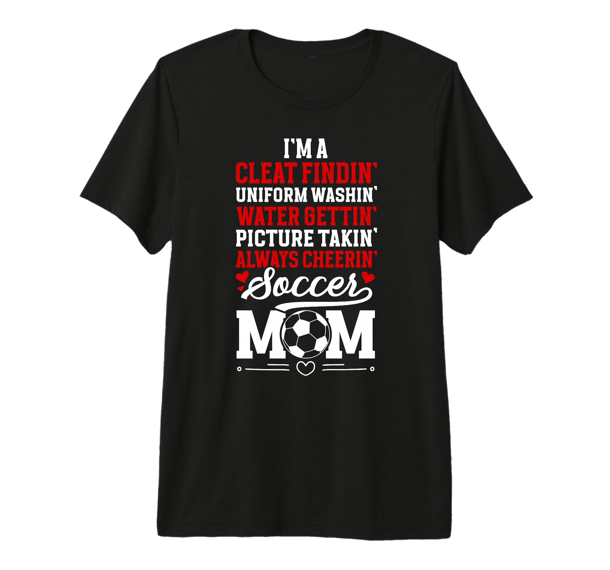 Im Soccer Mom Soccer Player Mother T-Shirt - Aesthetic Graphic Unisex - T-Shirt, Sweatshirt, Hoodie