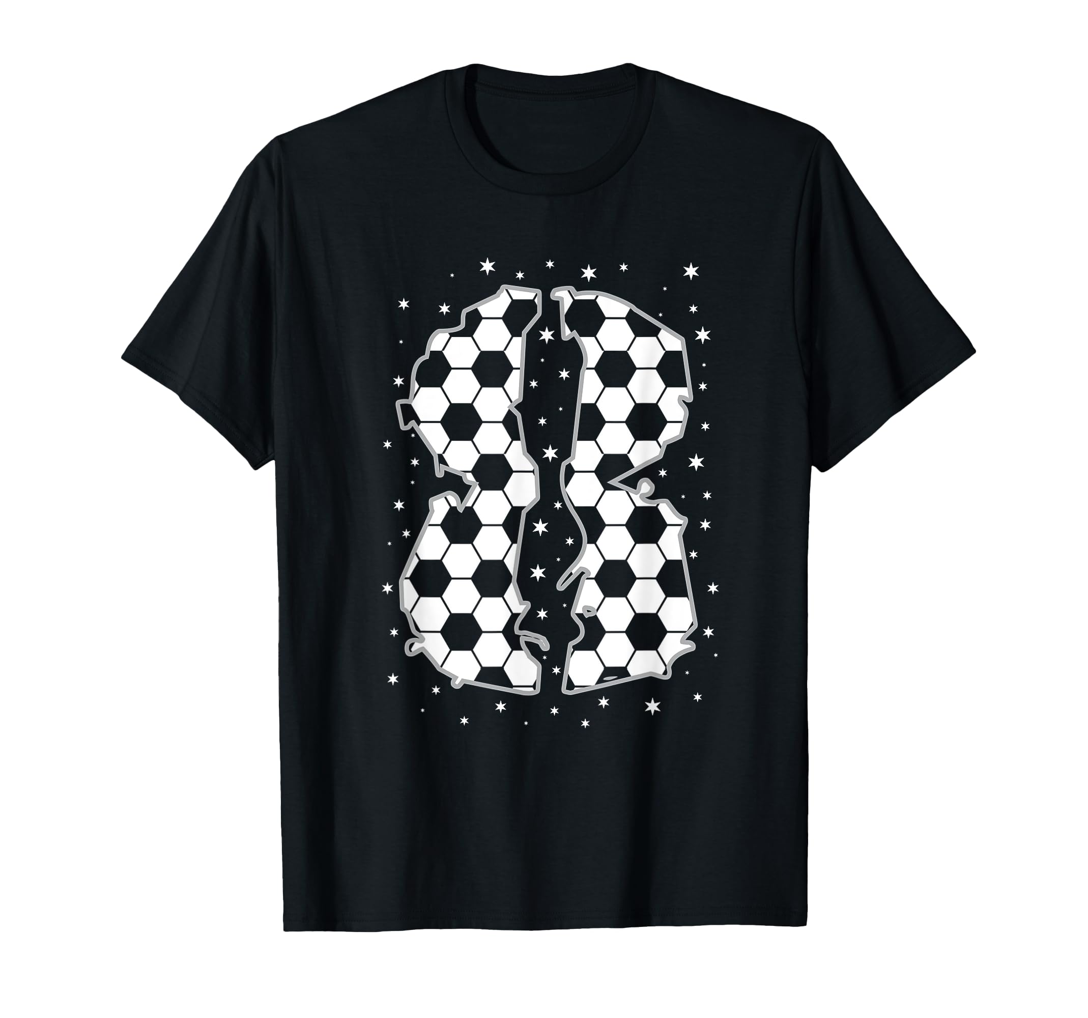 8 Year Old Soccer Birthday Eighth T-Shirt - Fun Novelty Design for Adults - T-Shirt, Sweatshirt, Hoodie