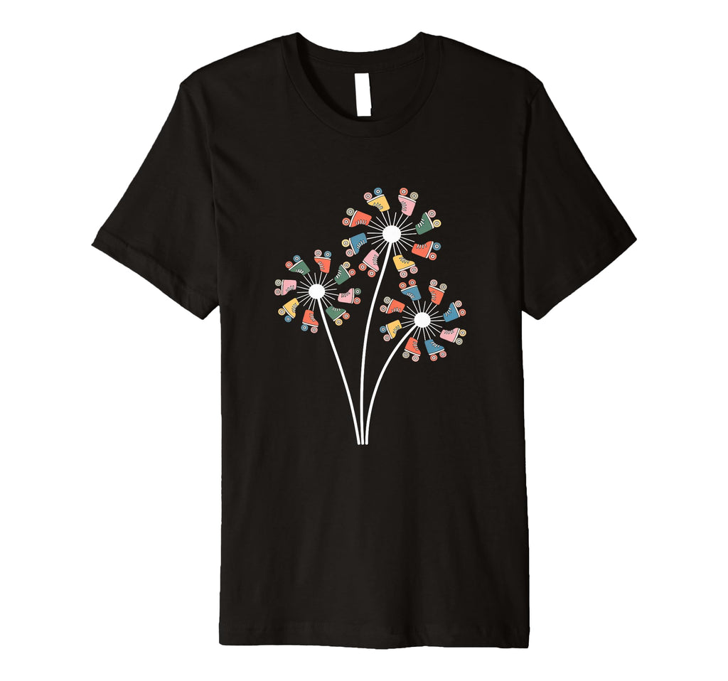 Dandelion Roller Skate Shoes Skater T-Shirt - Streetwear Style Men Women - T-Shirt, Sweatshirt, Hoodie