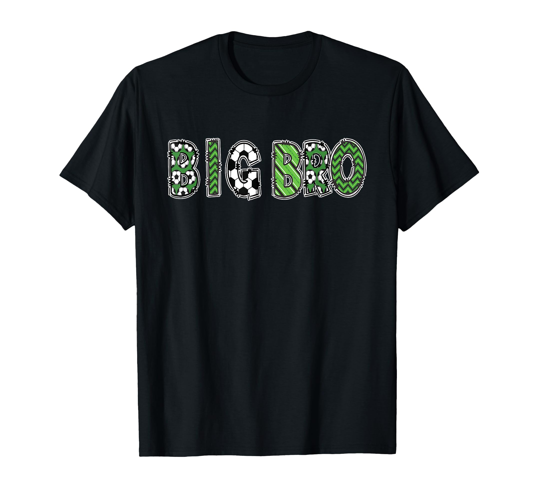 Soccer Brother Big Bro Birthday Party T-Shirt - Trendy Graphic for Adults - T-Shirt, Sweatshirt, Hoodie