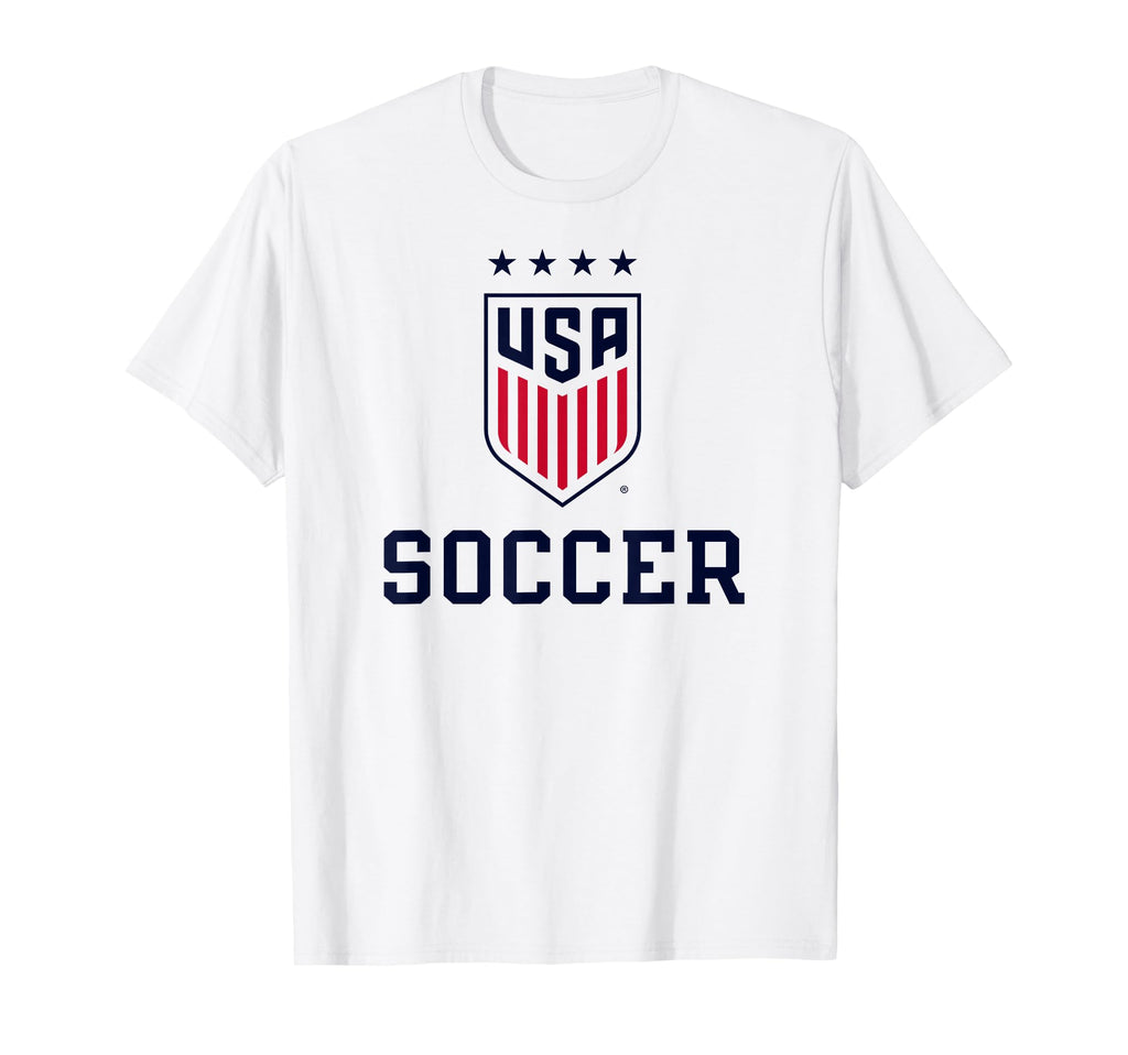 United States Soccer Icon White Uswnt T-Shirt - Graphic Print for Adults - T-Shirt, Sweatshirt, Hoodie