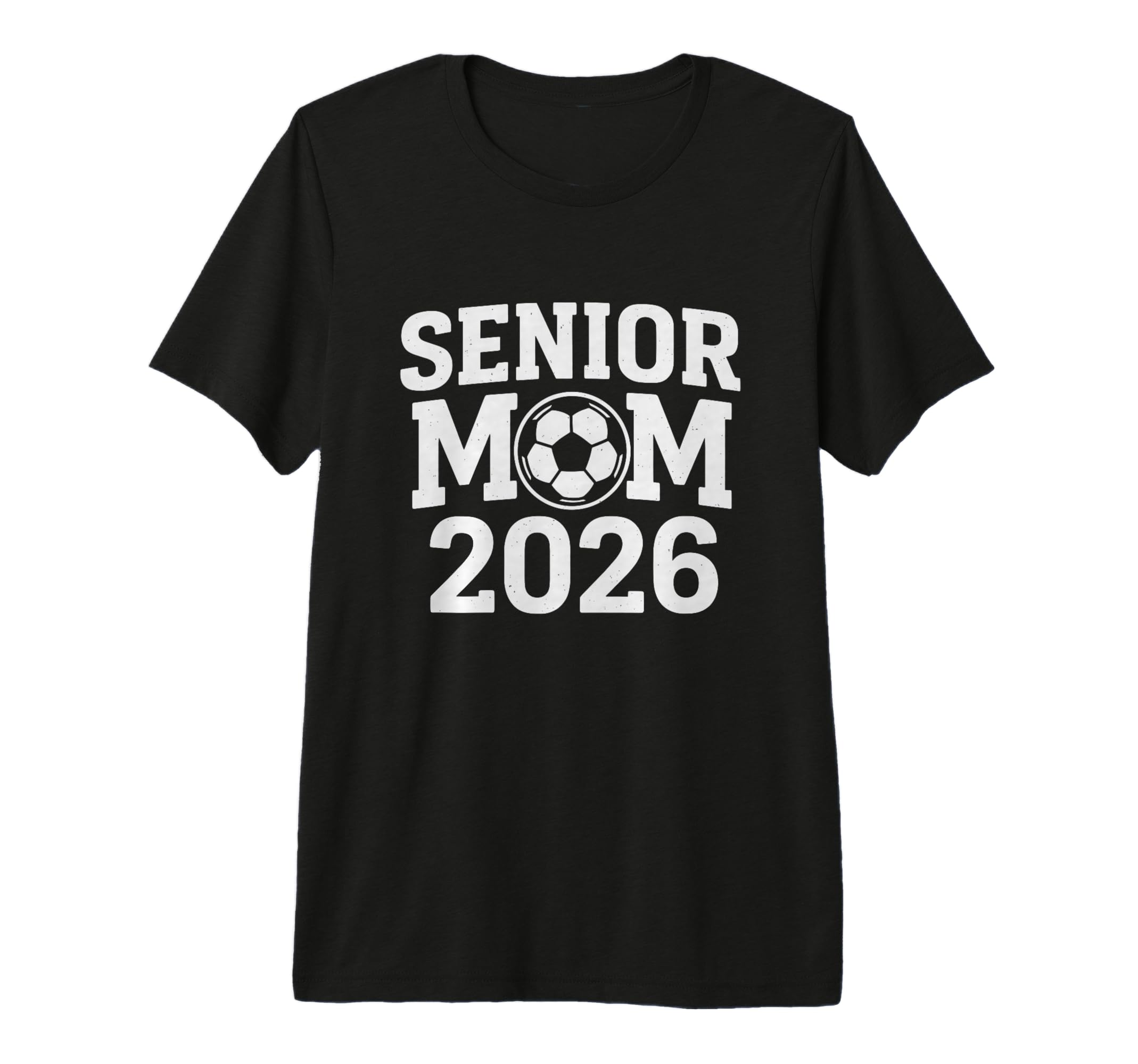 Senior Soccer Mom 2026 Graduation Tri T-Shirt - Custom Art Print Unisex - T-Shirt, Sweatshirt, Hoodie