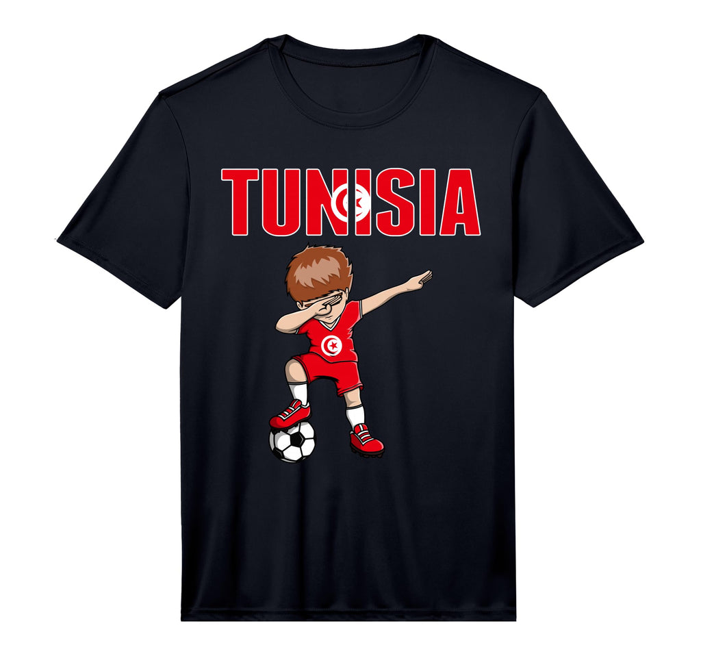 Dabbing Soccer Tunisia Soccer Fans T-Shirt - Streetwear Style Men Women - T-Shirt, Sweatshirt, Hoodie