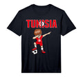 Dabbing Soccer Tunisia Soccer Fans T-Shirt - Streetwear Style Men Women - T-Shirt, Sweatshirt, Hoodie