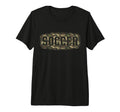 Camo Soccer Camourflage Badge Player T-Shirt - Minimalist Print Men Women - T-Shirt, Sweatshirt, Hoodie