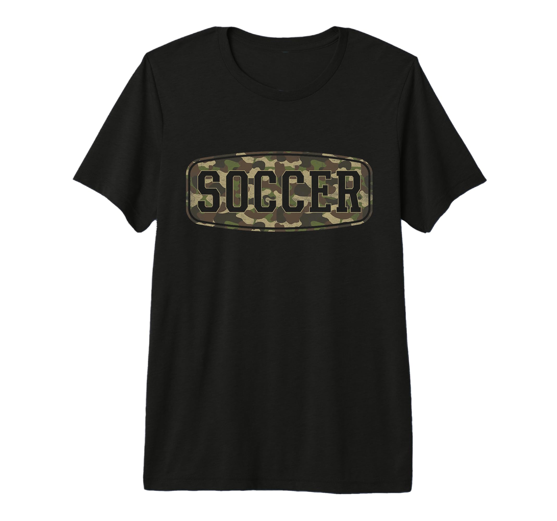 Camo Soccer Camourflage Badge Player T-Shirt - Streetwear Style Men Women - T-Shirt, Sweatshirt, Hoodie