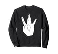 Westside Hand Sign 80S 90S Old School Sweatshirt - Unique Graphic Unisex - T-Shirt, Sweatshirt, Hoodie