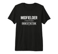 Football Midfielder Engine Team Tri Blend T-Shirt - Trendy Graphic Unisex - T-Shirt, Sweatshirt, Hoodie