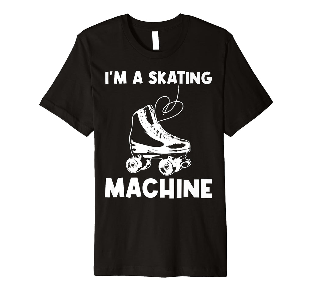 Roller Skating Disco Derby Skates T-Shirt - Casual Everyday Wear Men Women - T-Shirt, Sweatshirt, Hoodie
