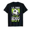 Lil Bro Birthday Soccer Player Bday T-Shirt - Trendy Graphic for Adults - T-Shirt, Sweatshirt, Hoodie
