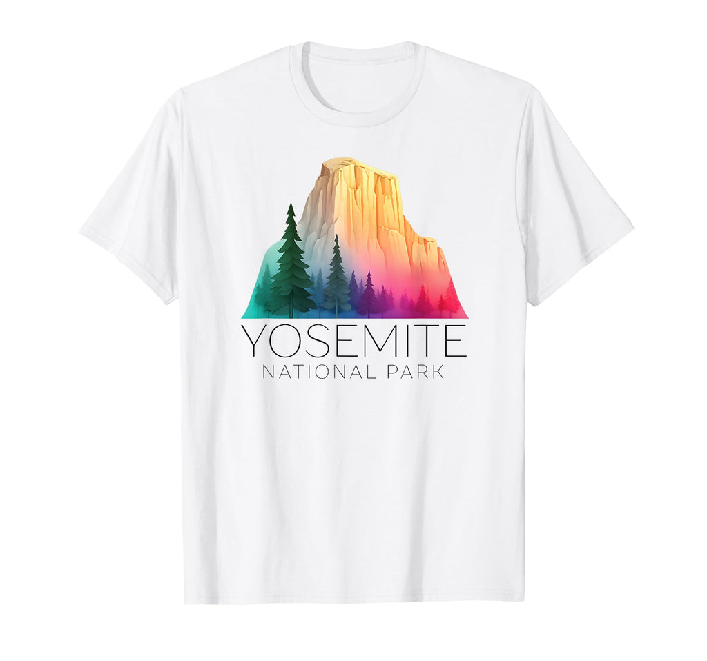 Yosemite National Park Half Dome Camp T-Shirt - Unique Graphic for Adults - T-Shirt, Sweatshirt, Hoodie