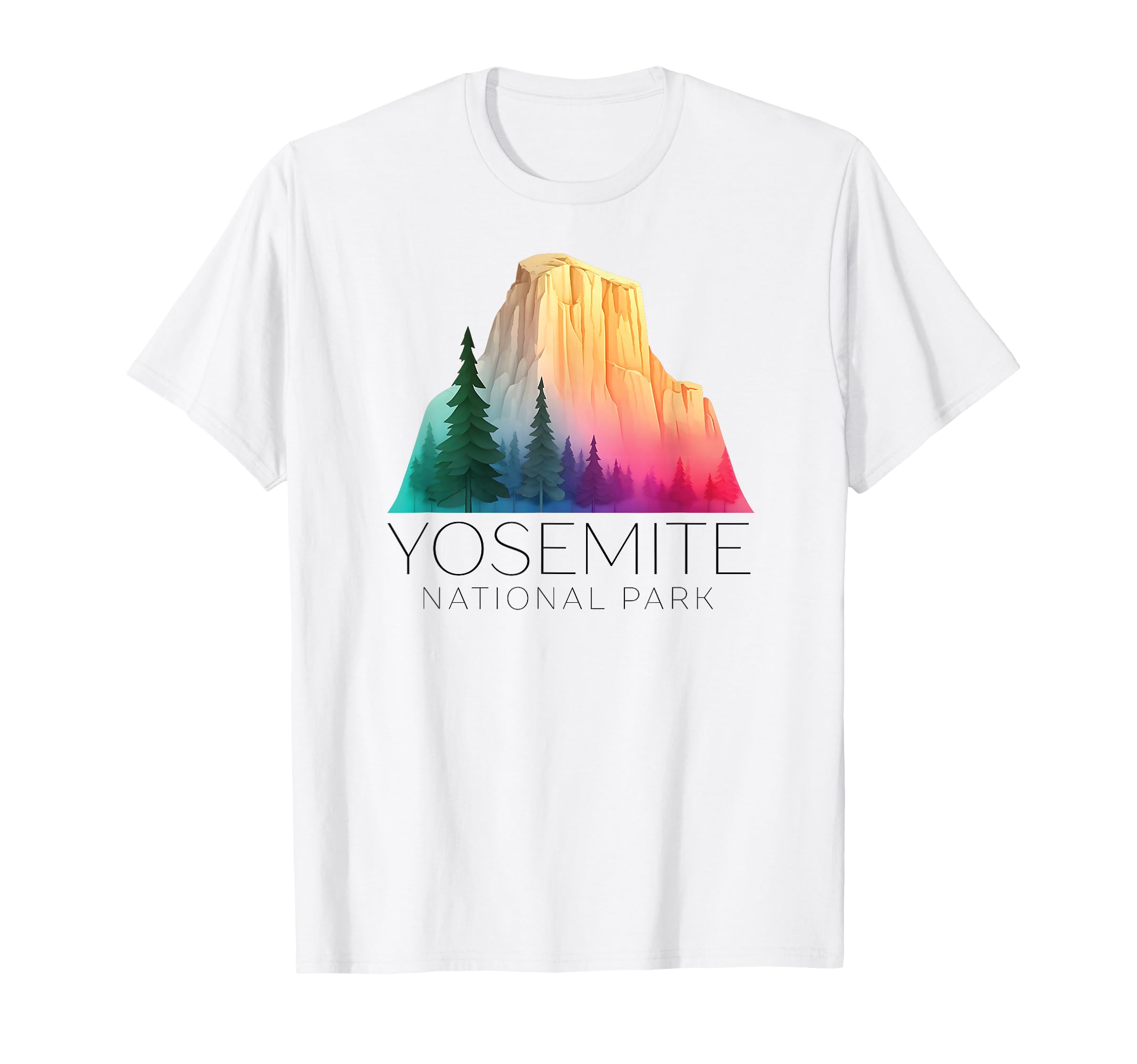 Yosemite National Park Half Dome Camp T-Shirt - Unique Graphic for Adults - T-Shirt, Sweatshirt, Hoodie