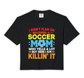 I Didnt Plan Becoming Soccer Mom T-Shirt - Trendy Graphic Men Women - T-Shirt, Sweatshirt, Hoodie