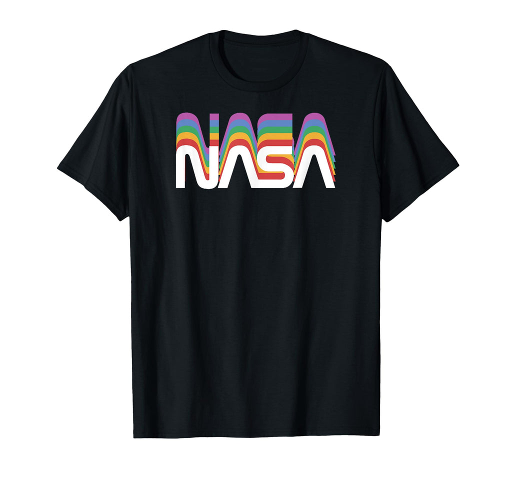 Nasa Worm Rainbow Nerdy Space Science T-Shirt - Trendy Graphic Unisex - T-Shirt, Sweatshirt, Hoodie