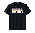 Nasa Worm Rainbow Nerdy Space Science T-Shirt - Trendy Graphic Unisex - T-Shirt, Sweatshirt, Hoodie