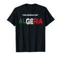 Algeria Soccer Graphic T-Shirt | Match Day Supporter Tee - T-Shirt, Sweatshirt, Hoodie