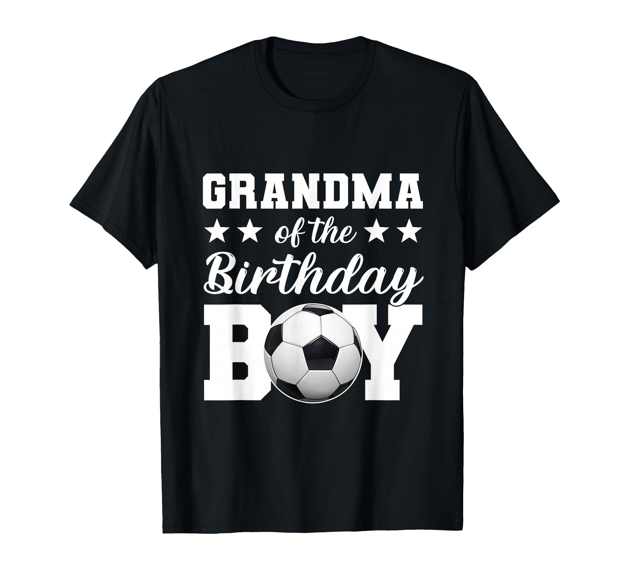 Grandma Birthday Soccer Birthday T-Shirt - Custom Art Print Men Women - T-Shirt, Sweatshirt, Hoodie