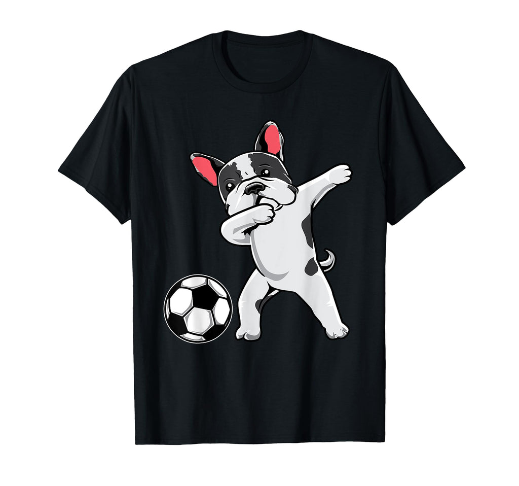 Dabbing French Bulldog Frenchie Dab T-Shirt - Fun Novelty Design Men Women - T-Shirt, Sweatshirt, Hoodie