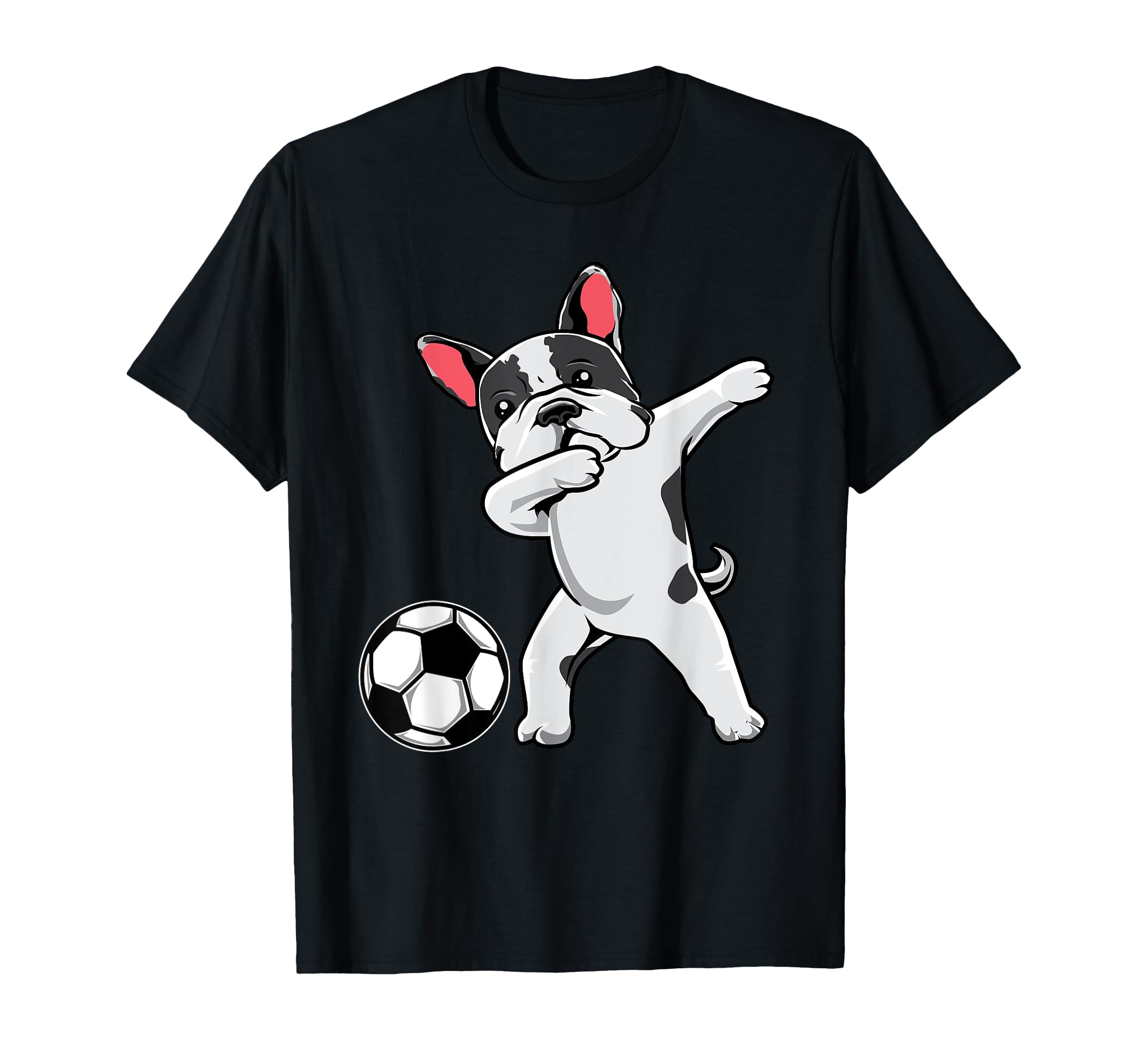 Dabbing French Bulldog Frenchie Dab T-Shirt - Fun Novelty Design Men Women - T-Shirt, Sweatshirt, Hoodie