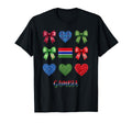 Gambia Flag Soccer Lovers Coquette T-Shirt - Fun Novelty Design Unisex - T-Shirt, Sweatshirt, Hoodie