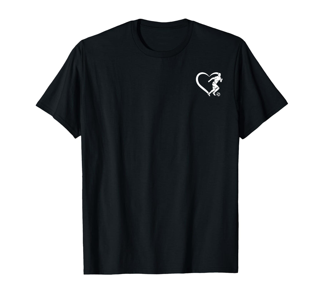 Soccer Player Soccer Heart Soccer T-Shirt - Unique Graphic Men Women - T-Shirt, Sweatshirt, Hoodie