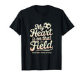 My Heart Soccer Is That Field Mom T-Shirt - Graphic Print Men Women - T-Shirt, Sweatshirt, Hoodie