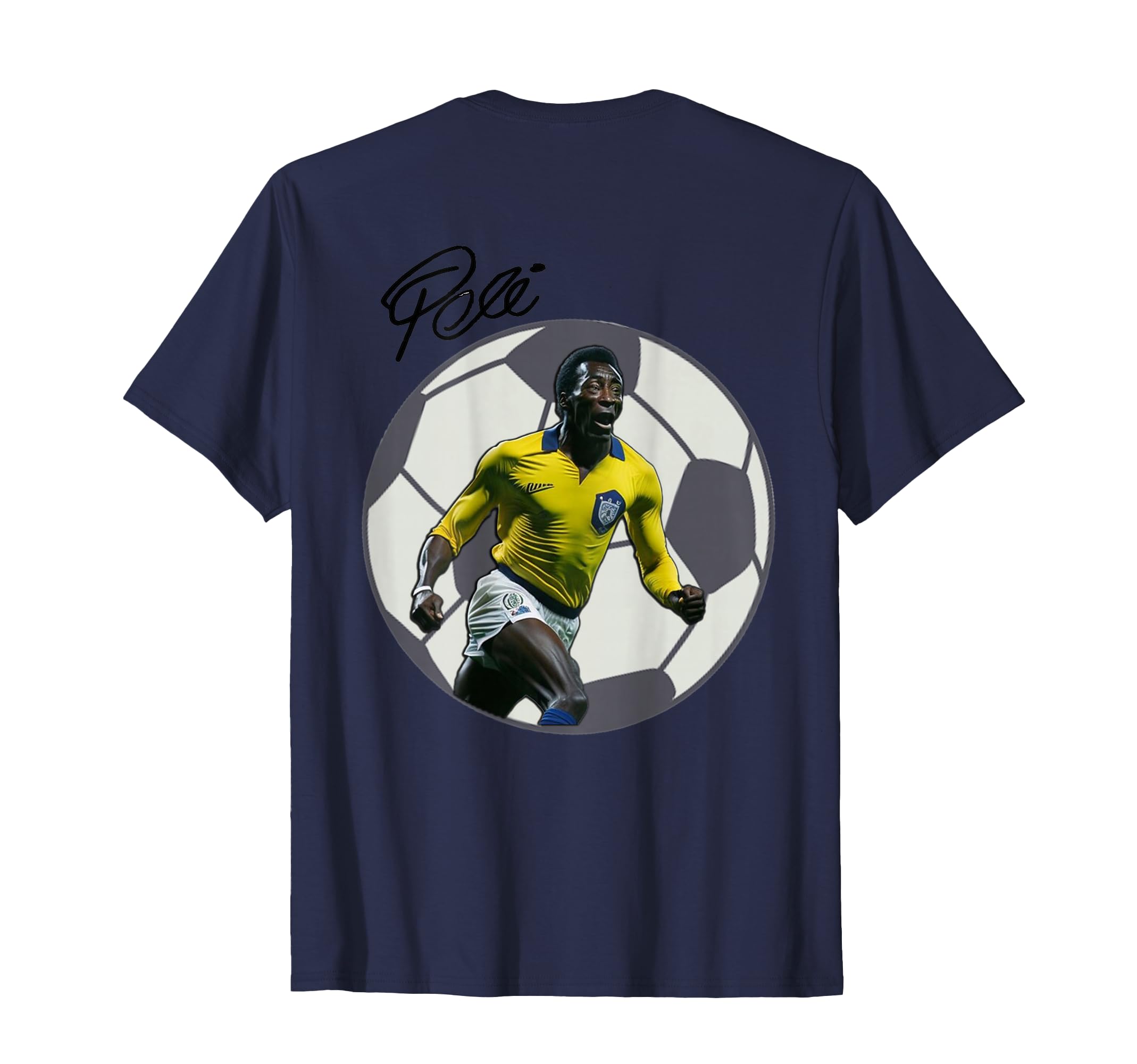 Great Moment Store Mens Pele Brasil T-Shirt - Streetwear Style for Adults - T-Shirt, Sweatshirt, Hoodie