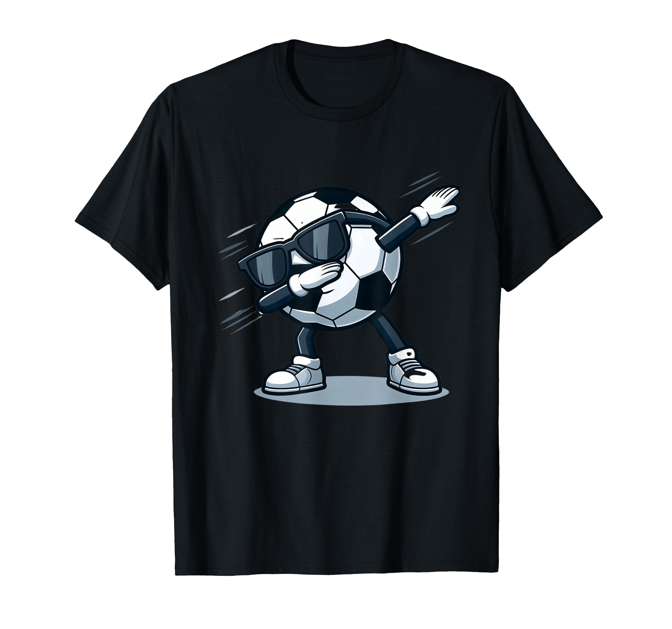 Dabbing Soccer Ball Funny Sports T-Shirt - Custom Art Print for Adults - T-Shirt, Sweatshirt, Hoodie