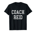 Coach Reid Custom Soccer Baseball T-Shirt - Streetwear Style for Adults - T-Shirt, Sweatshirt, Hoodie