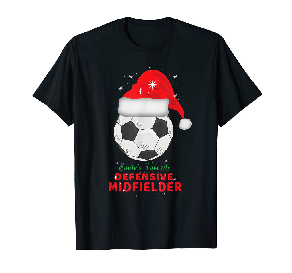 Soccer Football Santas Defensive T-Shirt - Graphic Print for Adults - T-Shirt, Sweatshirt, Hoodie