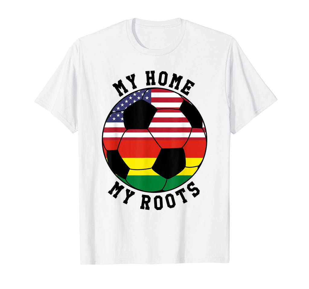My Home My Roots Bolivia Flag Soccer T-Shirt - Aesthetic Graphic Men Women - T-Shirt, Sweatshirt, Hoodie