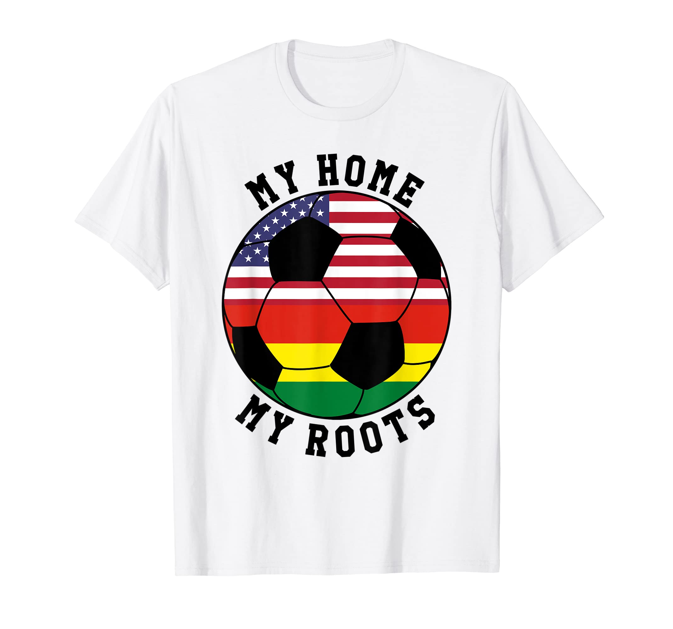 My Home My Roots Bolivia Flag Soccer T-Shirt - Aesthetic Graphic Men Women - T-Shirt, Sweatshirt, Hoodie