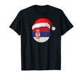 Serbia Soccer Santa Hat Serbian T-Shirt - Fun Novelty Design Men Women - T-Shirt, Sweatshirt, Hoodie