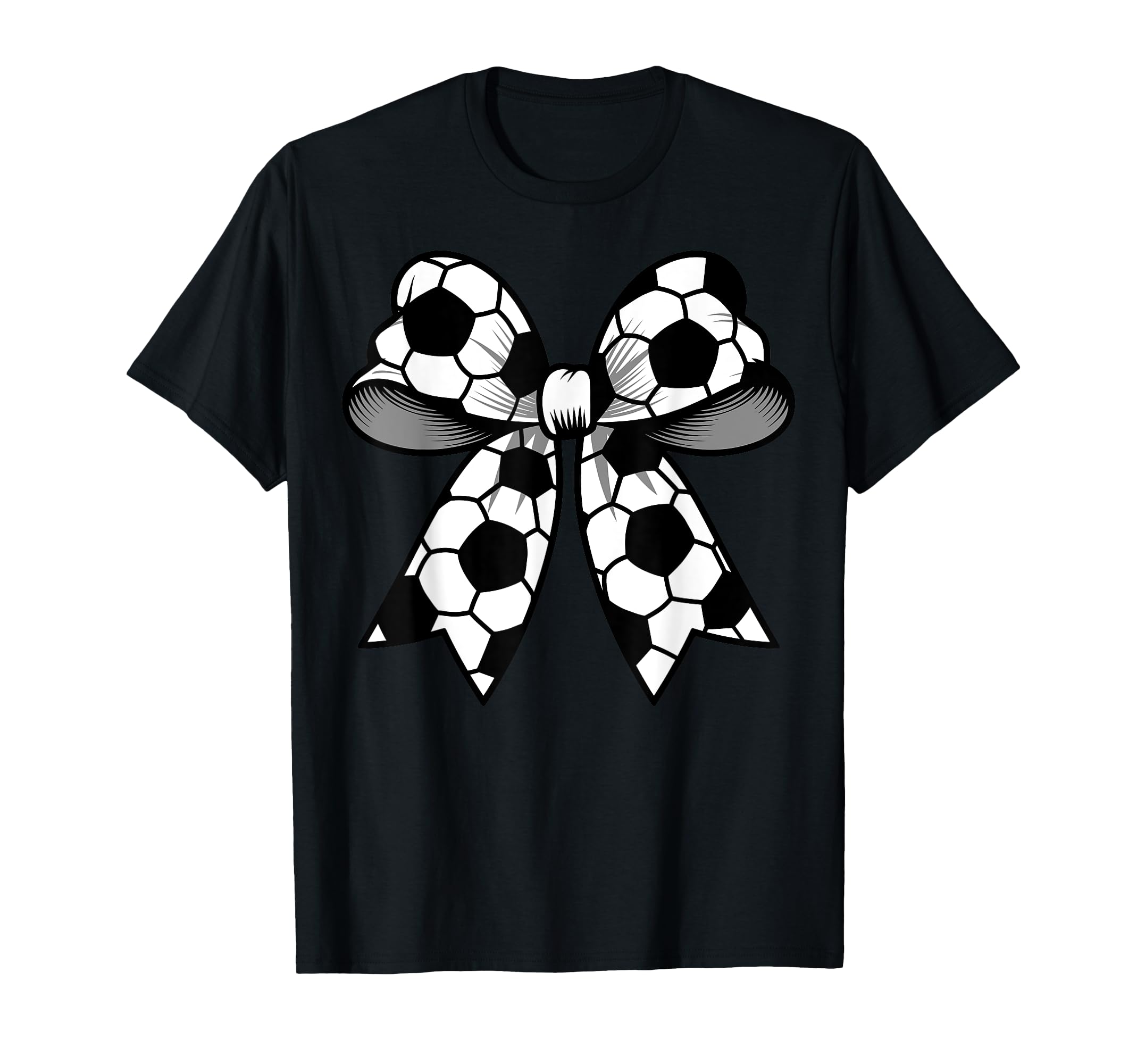 Soccer Coquette Bow Funny Soccer T-Shirt - Aesthetic Graphic for Adults - T-Shirt, Sweatshirt, Hoodie