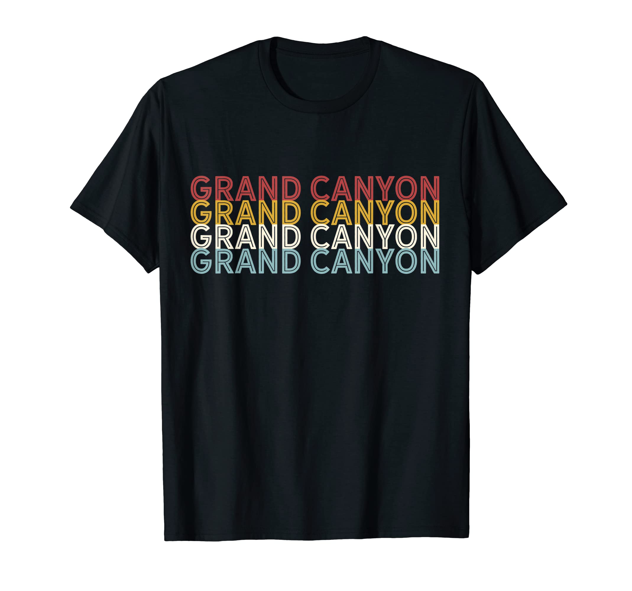 70S Usa Grand Canyon National Park T-Shirt - Aesthetic Graphic for Adults - T-Shirt, Sweatshirt, Hoodie