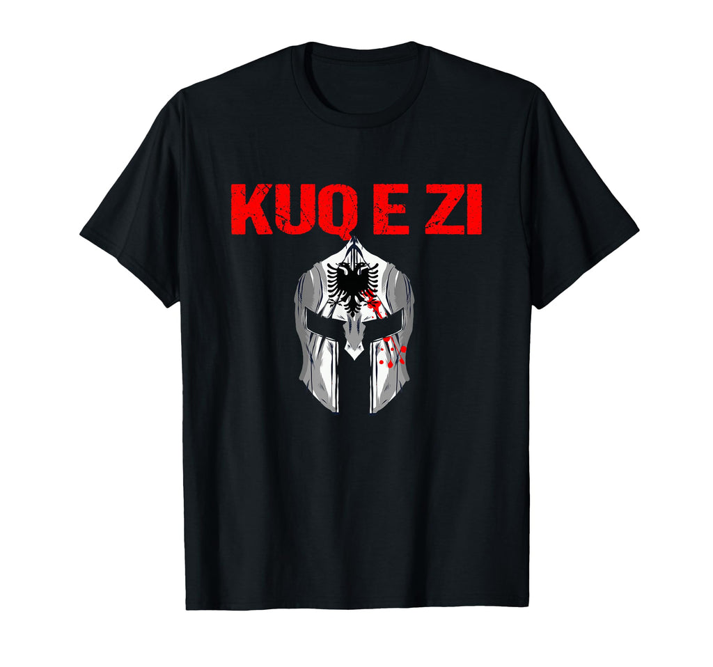 Kuq E Zi Albania Albanian Eagle T-Shirt - Trendy Graphic for Adults - T-Shirt, Sweatshirt, Hoodie