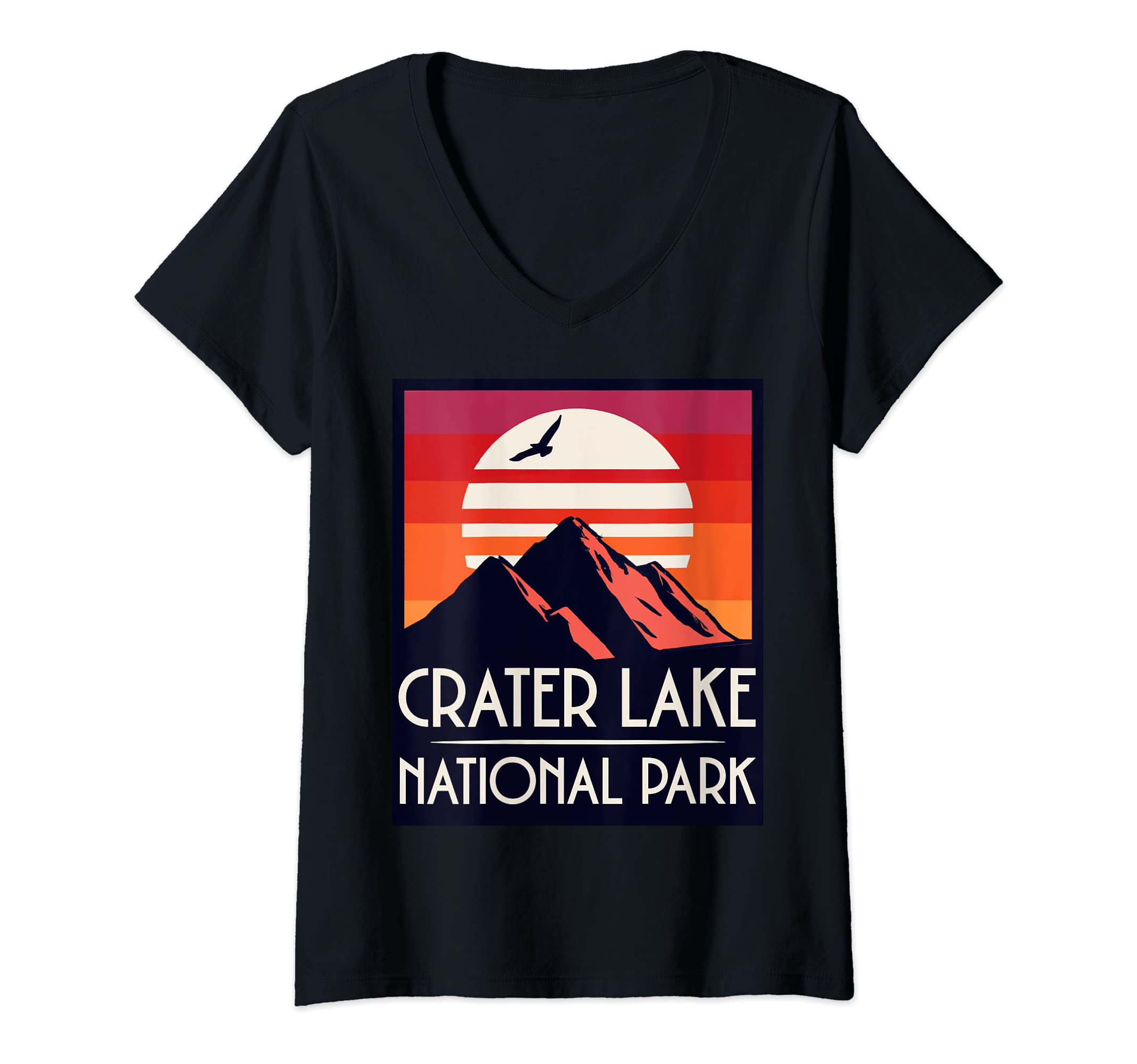 Crater Lake National Park Oregon Usa Hoodie - Custom Art Print Unisex - T-Shirt, Sweatshirt, Hoodie