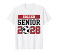 Soccer Senior 2028 Soccer Class 2028 T-Shirt - Streetwear Style for Adults - T-Shirt, Sweatshirt, Hoodie