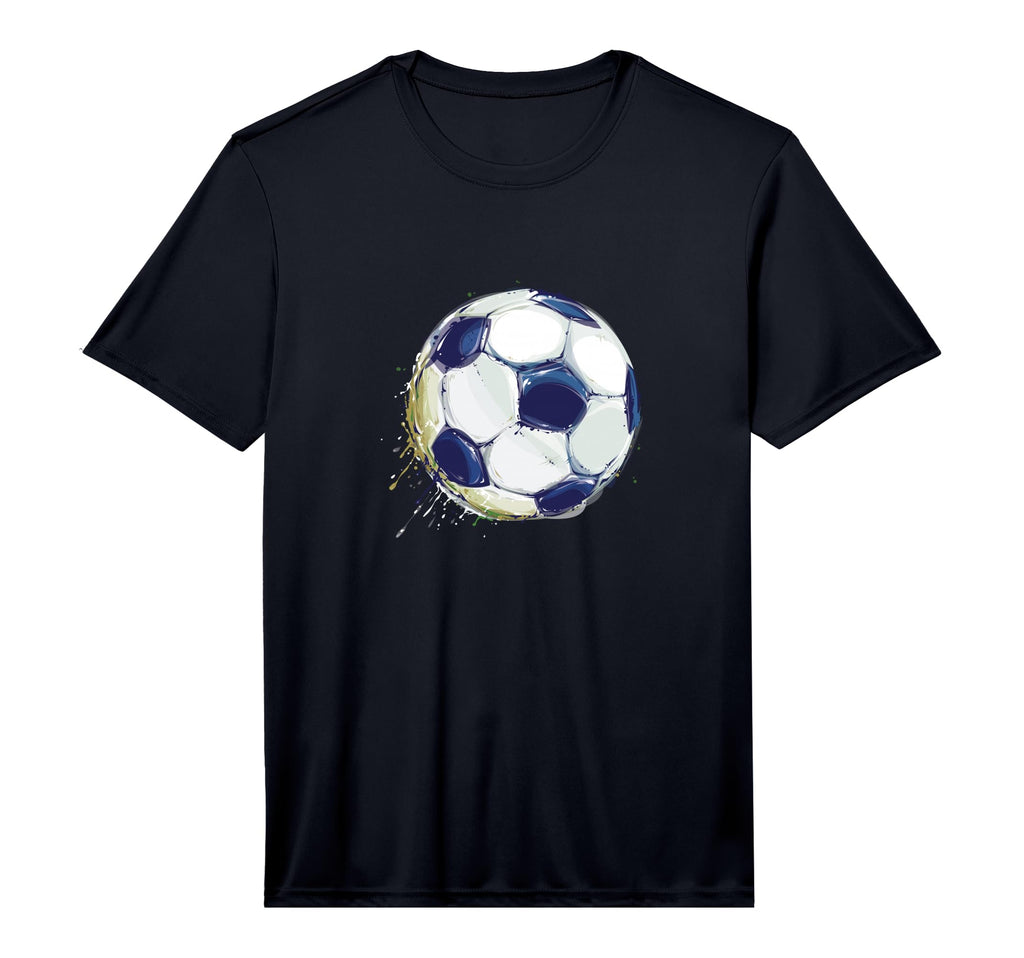 Athletic Soccer Football Ball Sports T-Shirt - Custom Art Print Men Women - T-Shirt, Sweatshirt, Hoodie