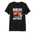 Funny 11Th Birthday Soccer Goalie Tri T-Shirt - Minimalist Print Men Women - T-Shirt, Sweatshirt, Hoodie