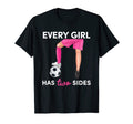 Every Has Two Sides Cleats High Heels T-Shirt - Graphic Print for Adults - T-Shirt, Sweatshirt, Hoodie