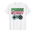 Gaming Press Start Gaming Controller T-Shirt - Graphic Print Men Women - T-Shirt, Sweatshirt, Hoodie
