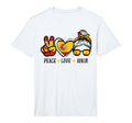 Peace Love Spain Messy Bun Spanish T-Shirt - Novelty Apparel Men Women - T-Shirt, Sweatshirt, Hoodie