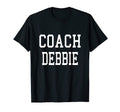 Coach Debbie Custom Football Soccer T-Shirt - Trendy Graphic Men Women - T-Shirt, Sweatshirt, Hoodie