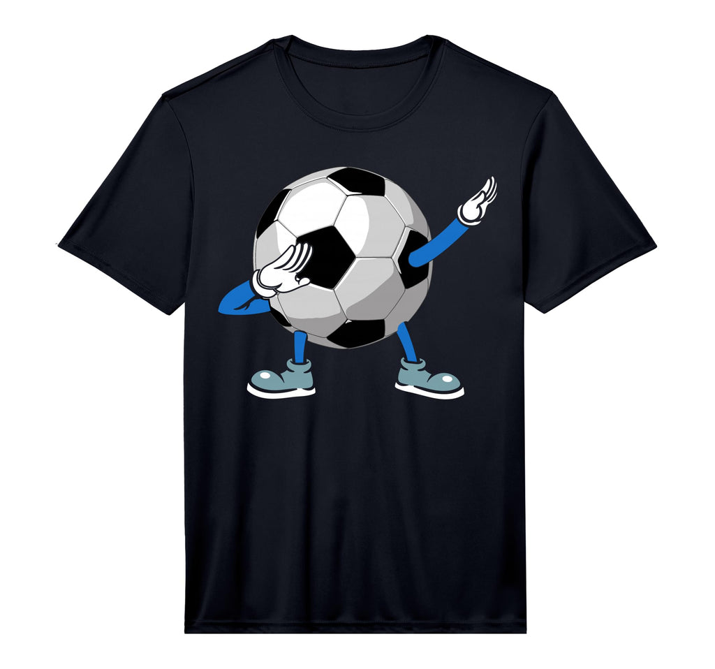 Dabbing Soccer Ball And Sports T-Shirt - Minimalist Print Men Women - T-Shirt, Sweatshirt, Hoodie