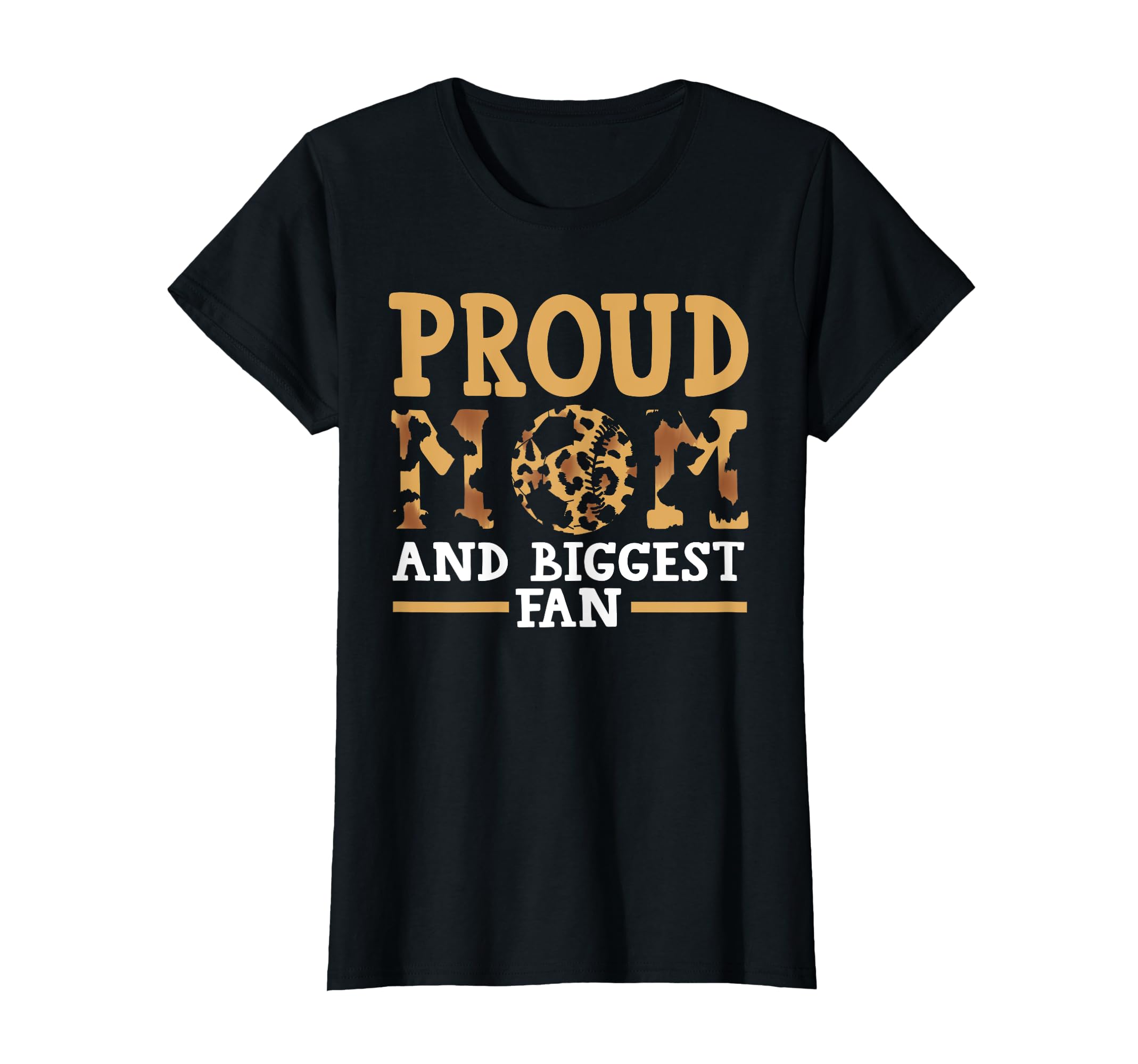 Proud Mom And Biggest Fan Baseball T-Shirt - Novelty Apparel Men Women - T-Shirt, Sweatshirt, Hoodie