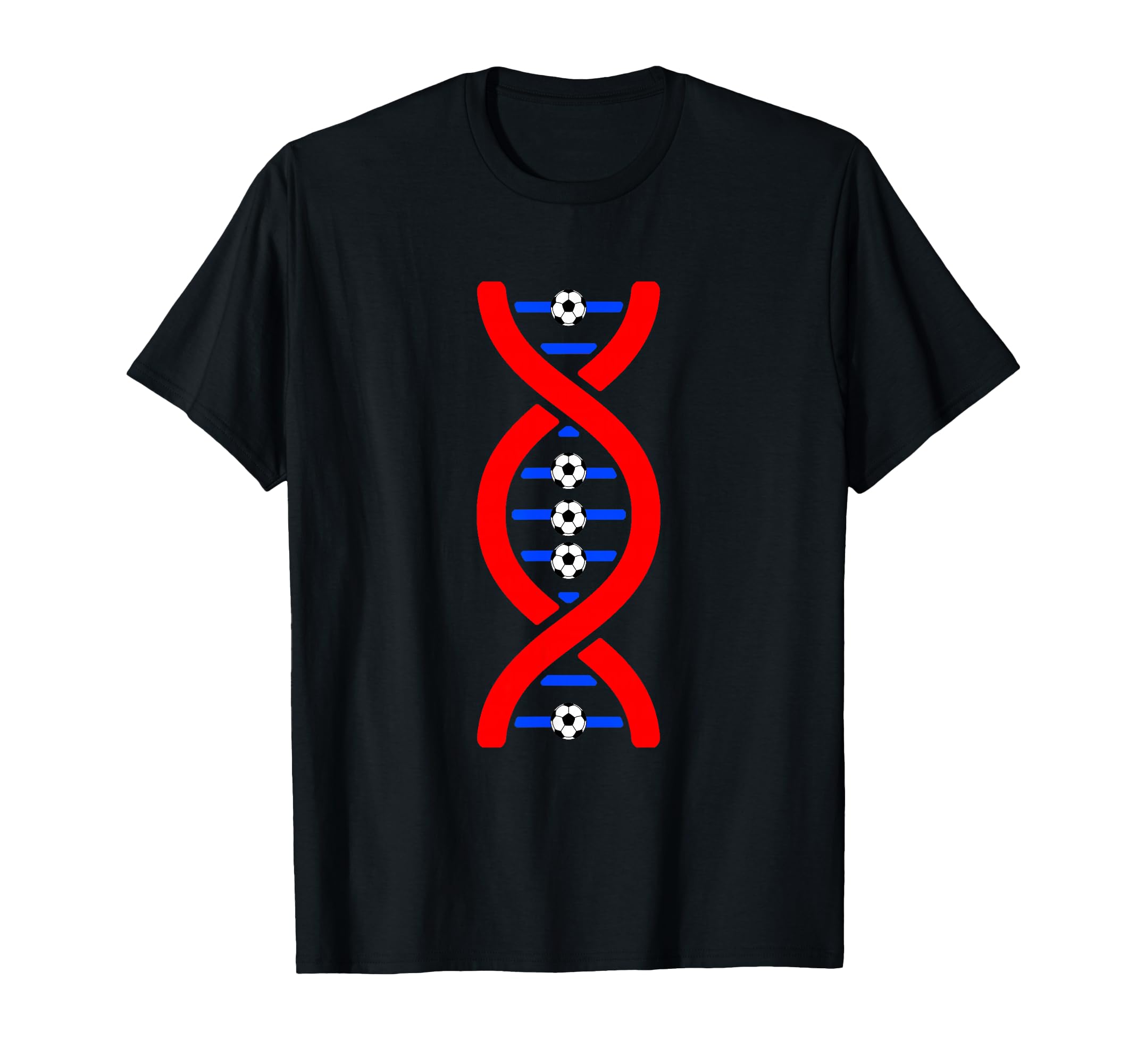 Soccer Dna Soccer Sport Lover T-Shirt - Graphic Print for Adults - T-Shirt, Sweatshirt, Hoodie