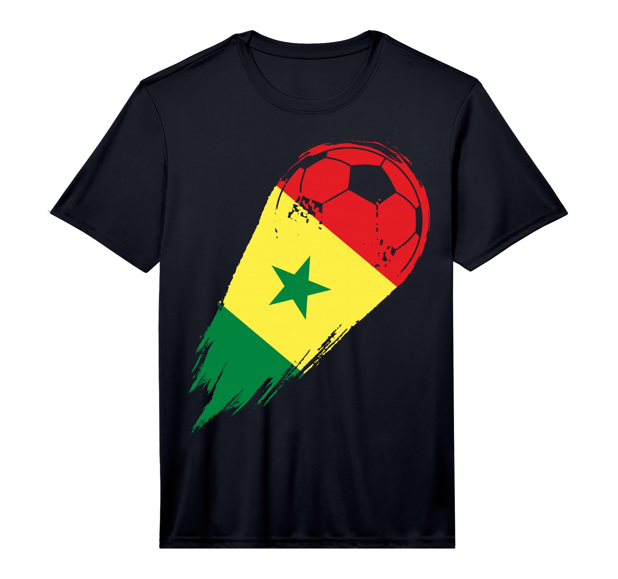 Soccer Player Pride Senegal Performance T-Shirt - Fun Novelty Design Unisex - T-Shirt, Sweatshirt, Hoodie