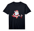 Santa Claus Field Hockey T-Shirt - Fun Novelty Design for Adults - T-Shirt, Sweatshirt, Hoodie